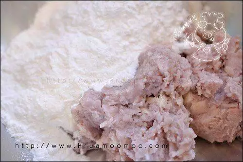 ใส่แป้งข้าวเหนียว