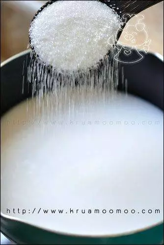 ต้มหางกะทิ ใส่น้ำตาล