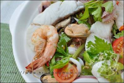 วิธีทำ ยำรวมมิตรทะเล เมนูอาหารอร่อยๆ แซบๆ